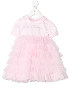 Miss Blumarine платье с оборками и пышной юбкой