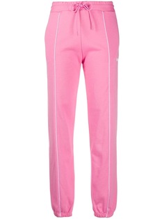 MSGM спортивные брюки с кантом