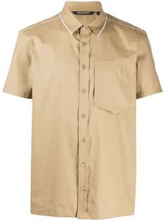 Neil Barrett рубашка с необработанными краями