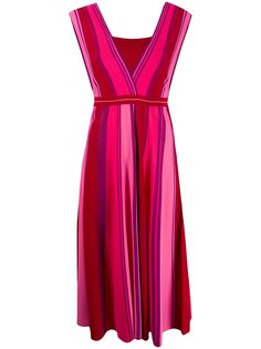 Pinko трикотажное платье в полоску