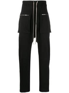 Rick Owens DRKSHDW брюки с кулиской