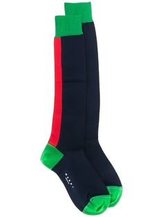 Marni носки в стиле колор-блок