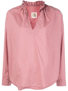 A Shirt Thing рубашка с оборками на воротнике