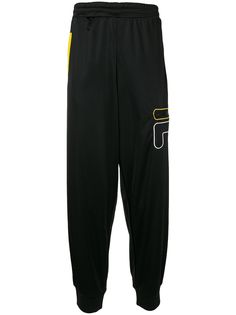 Fila спортивные брюки с вышитым логотипом