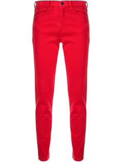 Emporio Armani брюки скинни с заниженной талией