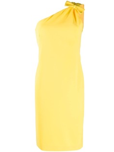 Boutique Moschino приталенное платье на одно плечо