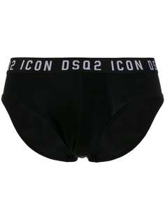 Dsquared2 трусы-брифы с логотипом