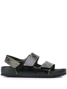 Proenza Schouler шлепанцы Milano Narrow из коллаборации с Birkenstock