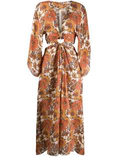 Dodo Bar Or расклешенное платье с цветочным принтом