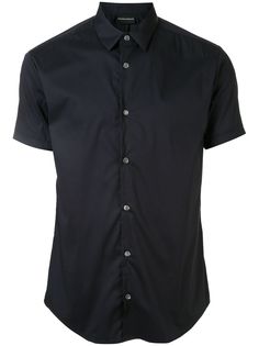 Emporio Armani однотонная рубашка