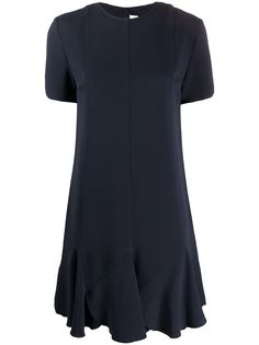 Victoria Victoria Beckham платье с короткими рукавами