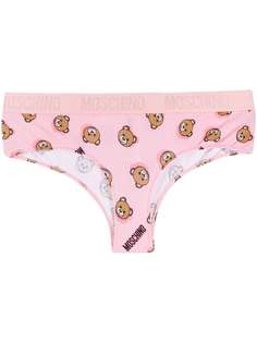 Moschino трусы-брифы с принтом Teddy Bear