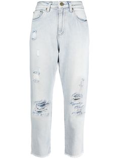 Michael Michael Kors джинсы с эффектом потертости