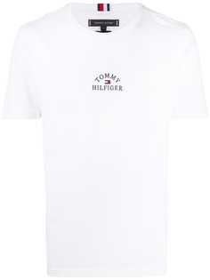 Tommy Hilfiger футболка с вышитым логотипом