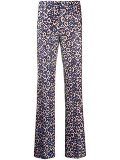Pt01 брюки с принтом