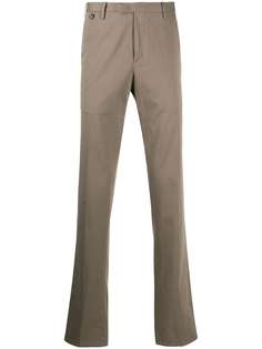 Pt01 брюки прямого кроя со складками