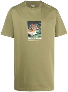 Maharishi футболка с логотипом