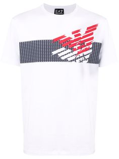 Ea7 Emporio Armani футболка с логотипом