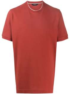 Z Zegna contrast trim T-shirt