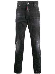 Dsquared2 джинсы прямого кроя с эффектом потертости