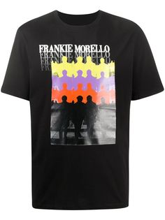 Frankie Morello футболка с круглым вырезом и принтом