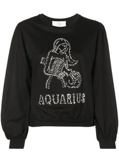 Alberta Ferretti толстовка Aquarius с кристаллами