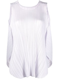 Pleats Please Issey Miyake топ со складками