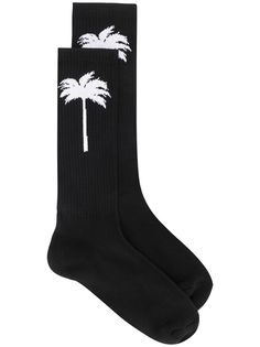 Palm Angels носки с принтом