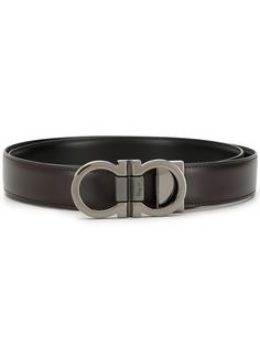 Salvatore Ferragamo двусторонний ремень с пряжкой Gancini