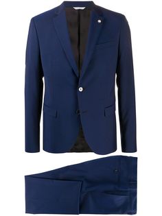 Manuel Ritz slim-fit two button suit