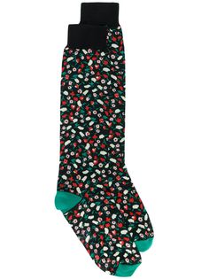 Marni носки с цветочным узором