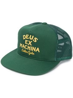 Deus Ex Machina кепка с вышитым логотипом