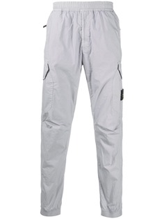 Stone Island зауженные поплиновые брюки