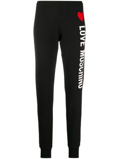 Love Moschino спортивные брюки с логотипом