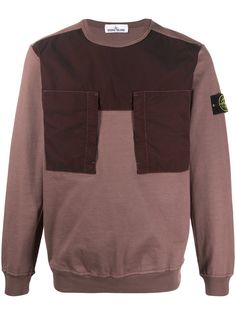 Stone Island patch pockets sweatshirt