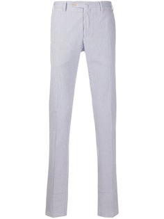 Pt01 полосатые брюки строгого кроя