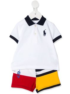 Ralph Lauren Kids комплект из рубашка-поло и шорт