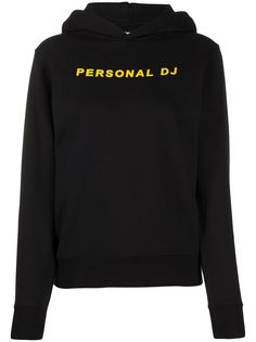 Kirin Personal DJ print longsleeved hoodie