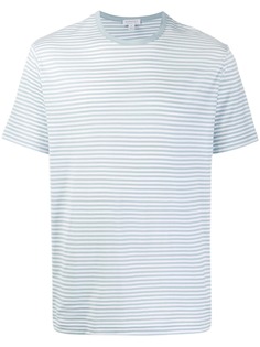Sunspel полосатая футболка с короткими рукавами
