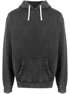 Paura faded-effect pullover hoodie