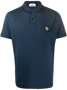 Stone Island рубашка поло с логотипом