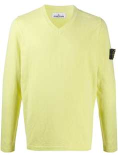 Stone Island свитер с V-образным вырезом