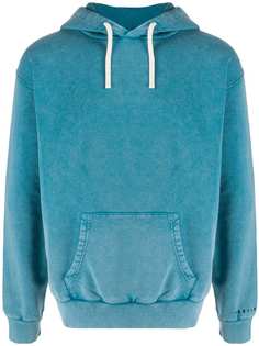 Paura faded-effect pullover hoodie