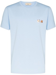 Maison Kitsuné double fox logo T-shirt