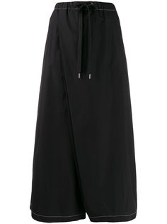Marni укороченные брюки широкого кроя