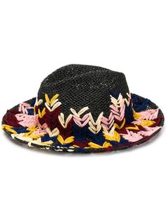 Etro шляпа с вышивкой