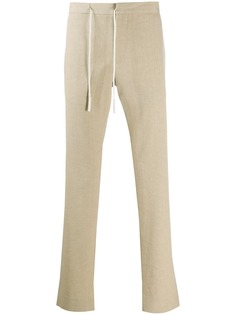 Maison Margiela строгие брюки кроя слим