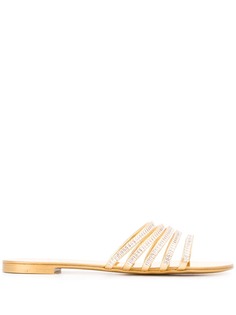 Giuseppe Zanotti декорированные сандалии Michela