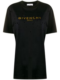 Givenchy футболка с логотипом