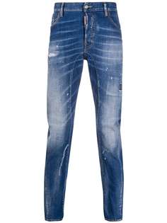 Dsquared2 джинсы кроя слим с эффектом потертости